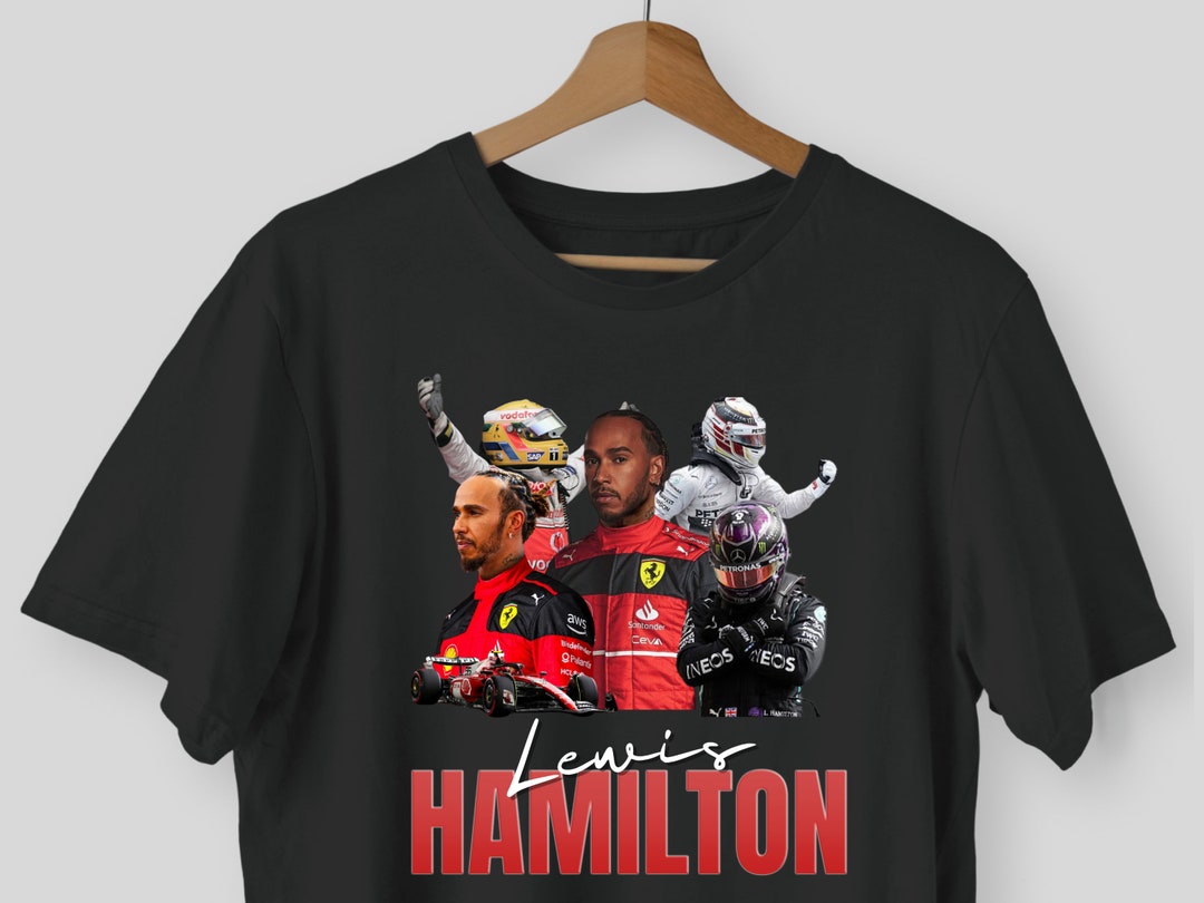 フェラーリルイスハミルトンオリジナルTシャツXLサイズ 未使用新品 ルイスハミルトンオリジナルTシャツフェラーリ移籍記念品未開封