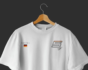 Sebastian Vettel Formula Racing T-shirt F1