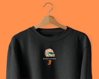 Daniel Ricciardo Formule 1 Helm Sweatshirt | F1