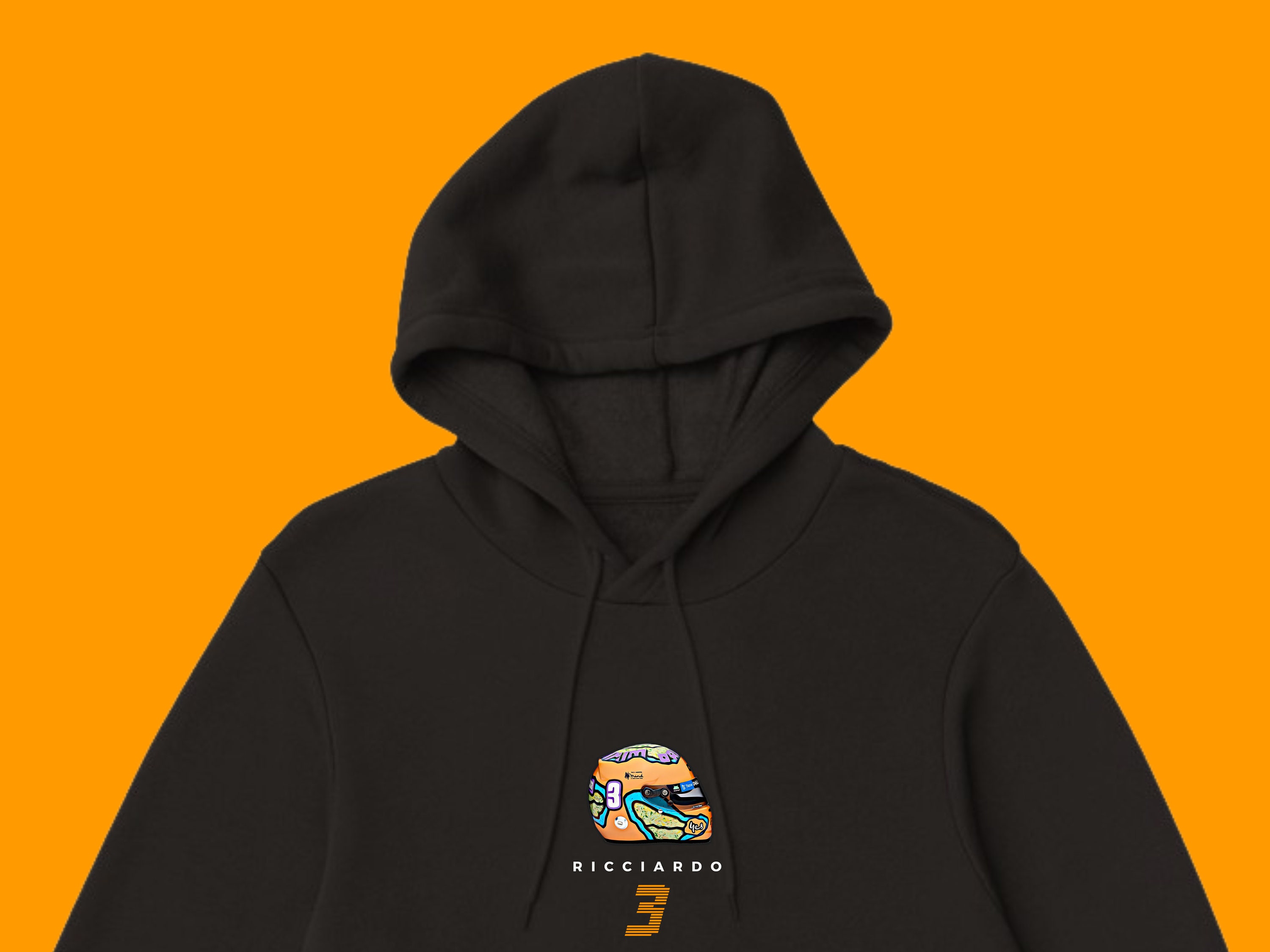 Daniel Ricciardo Formula Helmet Hoodie F1