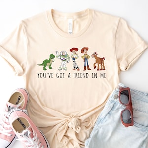 You&#39;ve Got A Friend In Me Toy Story Shirt, Disney Toy Story Shirt, Toy Story Friends Shirt, Woody Buzz World Shirt, Disney Vacation 2025 Tee