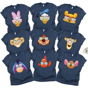Custom Disney Character Family Trip T-Shirt, Matching Group Tee