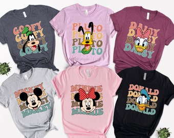 Mickey and Friends Disney Character Shirts