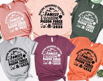 Pigeon Forge Family Vacation Shirt – Smoky Mountains Cabin Trip Tee