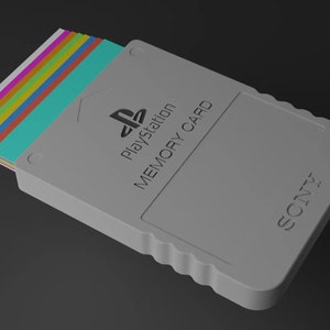 Cartão de memória para Playstation | Porta-cartões de visita e porta-cartões TCG
