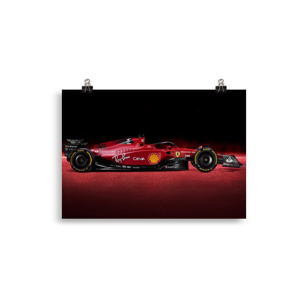 Scuderia Ferrari F1 Wall Art Poster Etsy