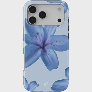 Pacific Lily iPhone Case: Shockproof Protective Cover