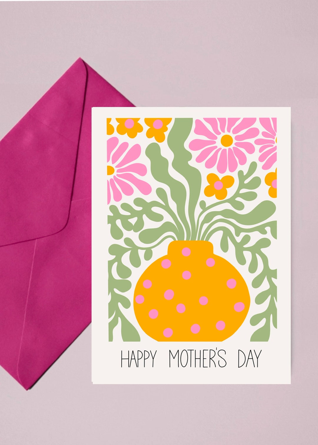 Mothers Day Card - Etsy