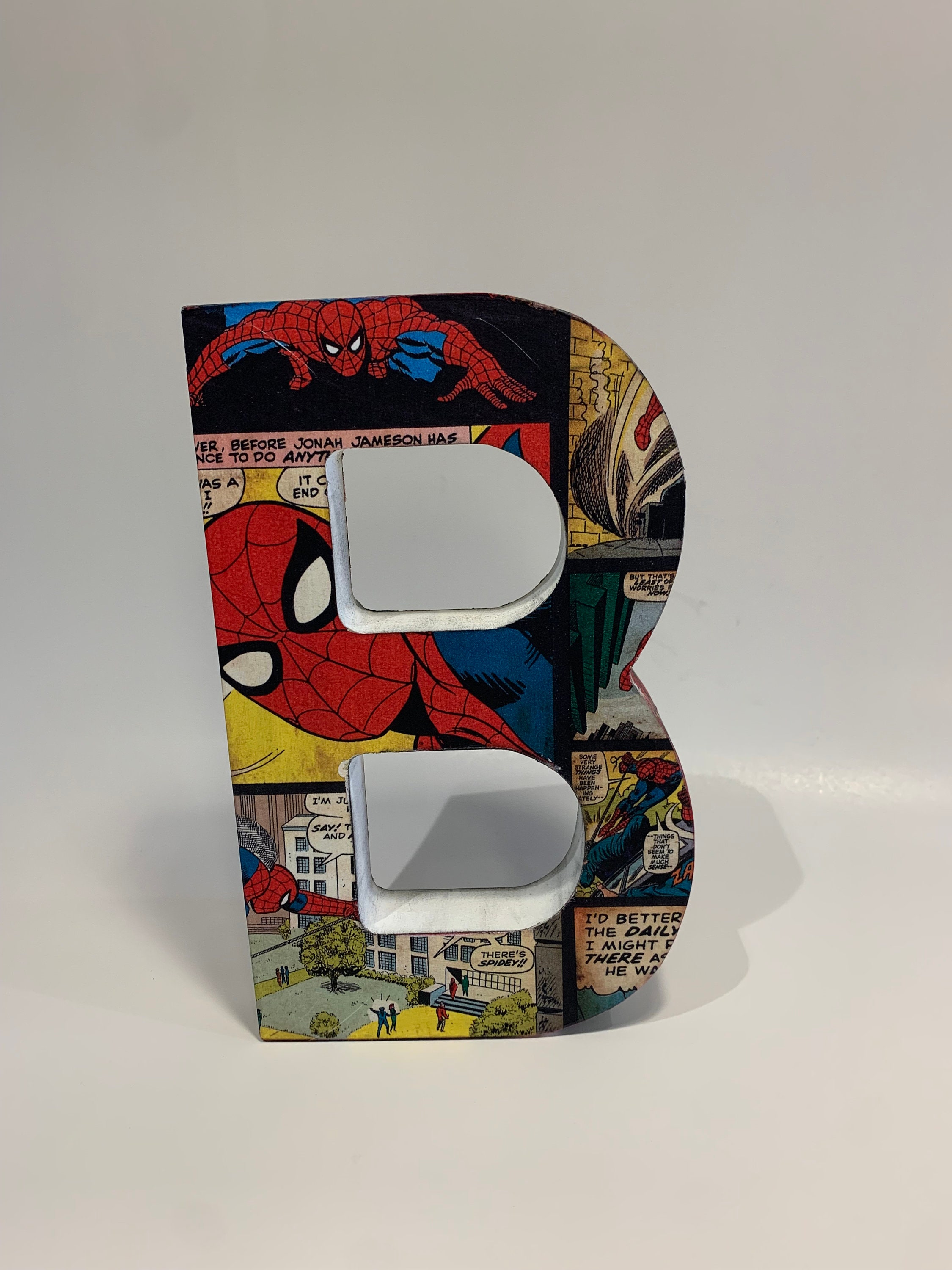 Marvel block store letters