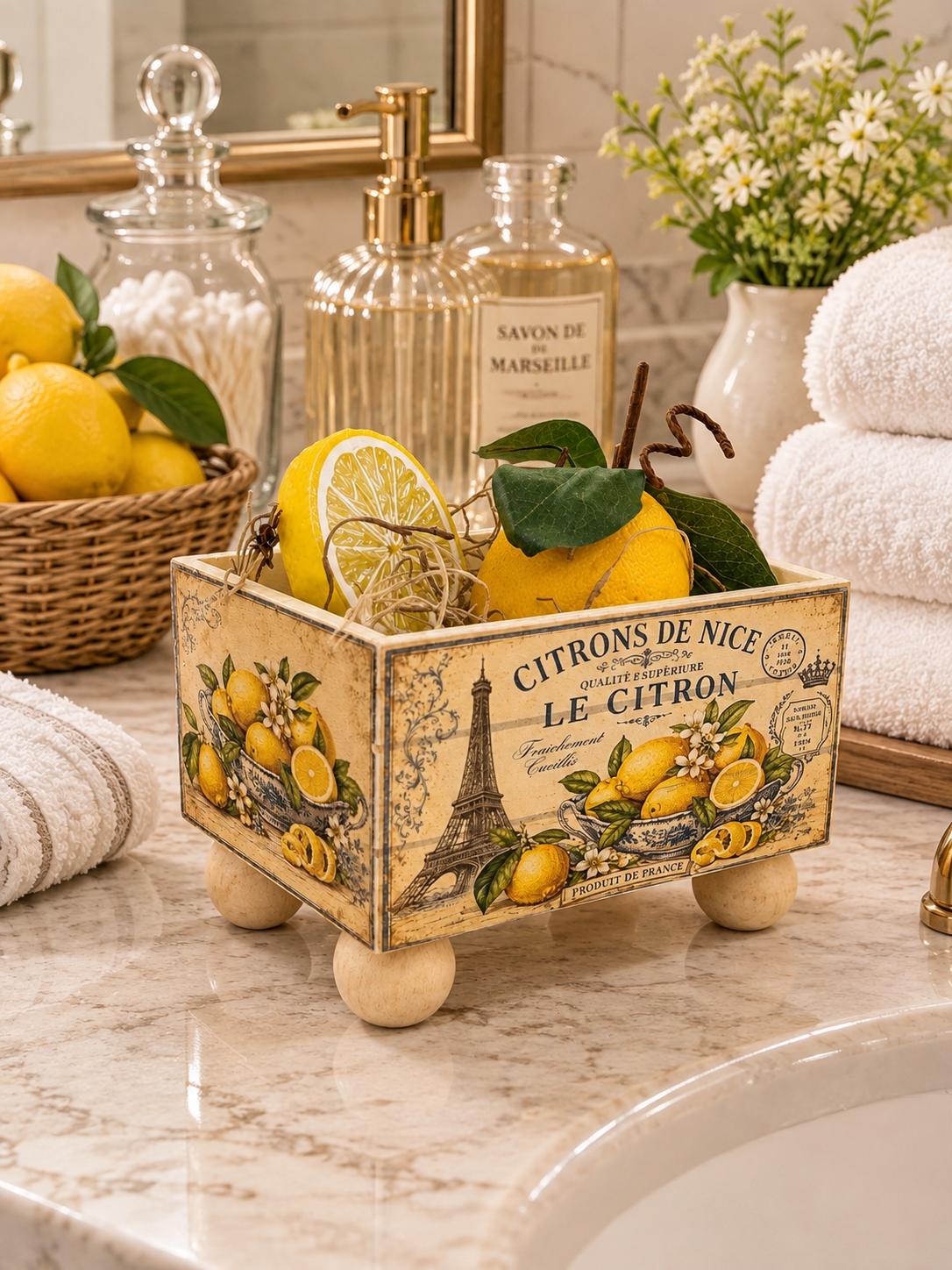 Lemon Crate - Etsy