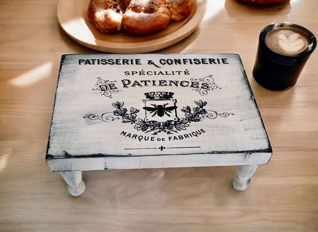 Vintage Inspired French Patisserie Riser - Etsy