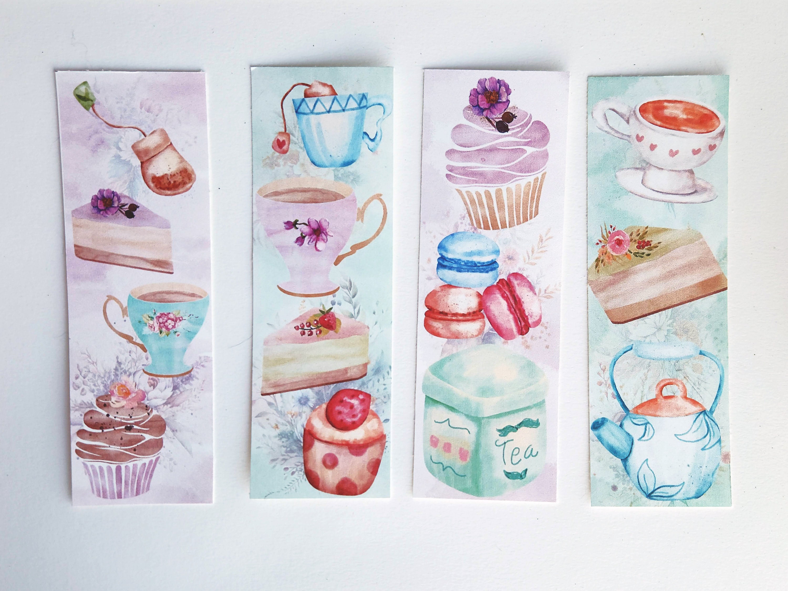 Teatime Printable Bookmarks, Instant Download, Tea Lover Gift, Tea Time ...