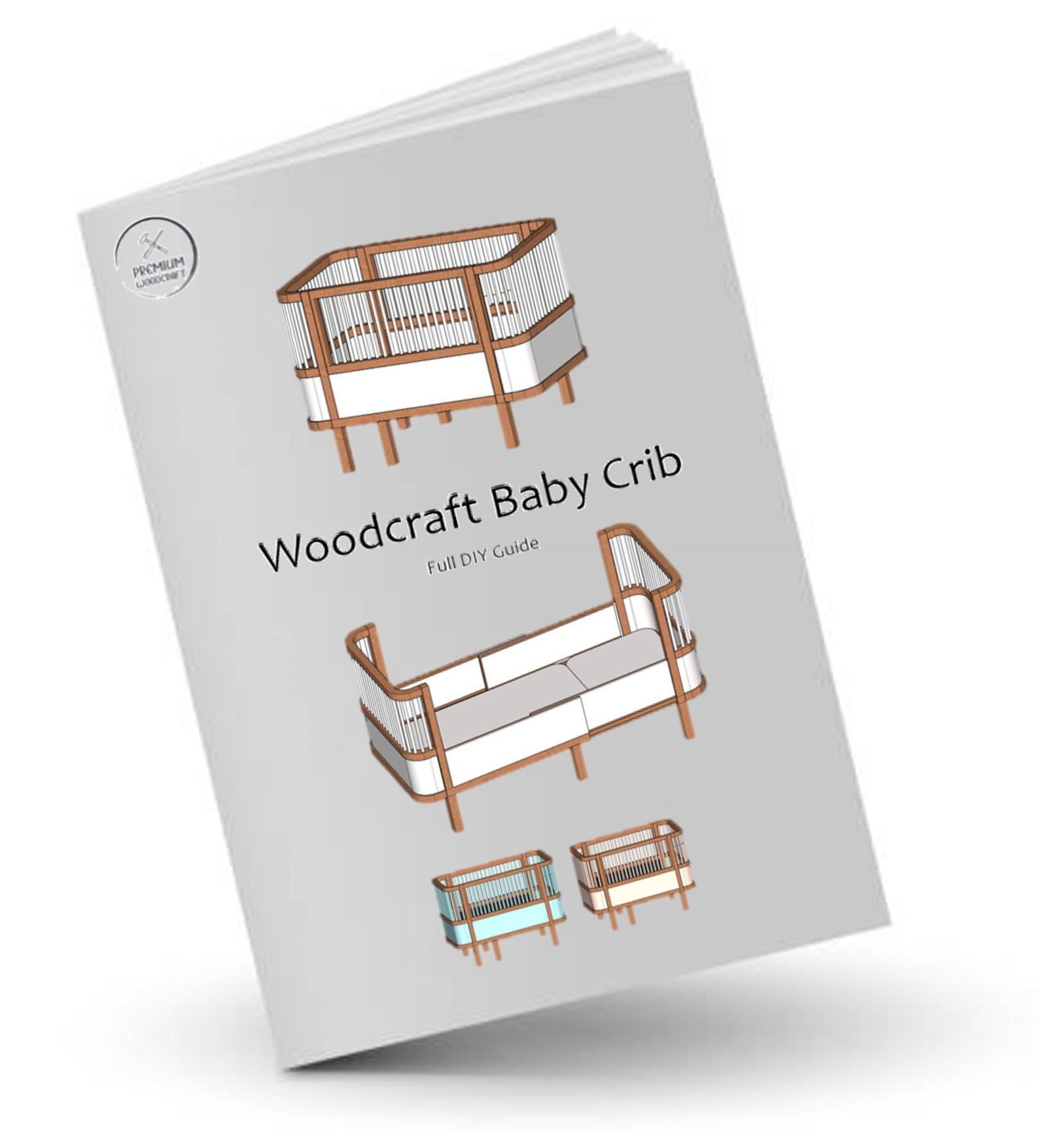 Woodcraft Baby Crib DIY Guide – Premium Woodworking Plans (digital