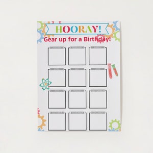 Digital Download STEAM Birthday Poster|Class Birthday Celebrants|Student Birthdays