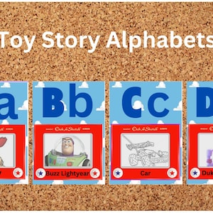 Descarga digital/Alfabetos de Toy Story/Tema de Toy Story/Recursos para docentes