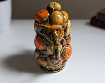 【⭐️年代物❣️蔵出し⭐️】茶道具　木箱入り　金彩　素人保管品 Boho 70s Vintage Fruit Teapot Narco Japan Number E 3602 - Etsy