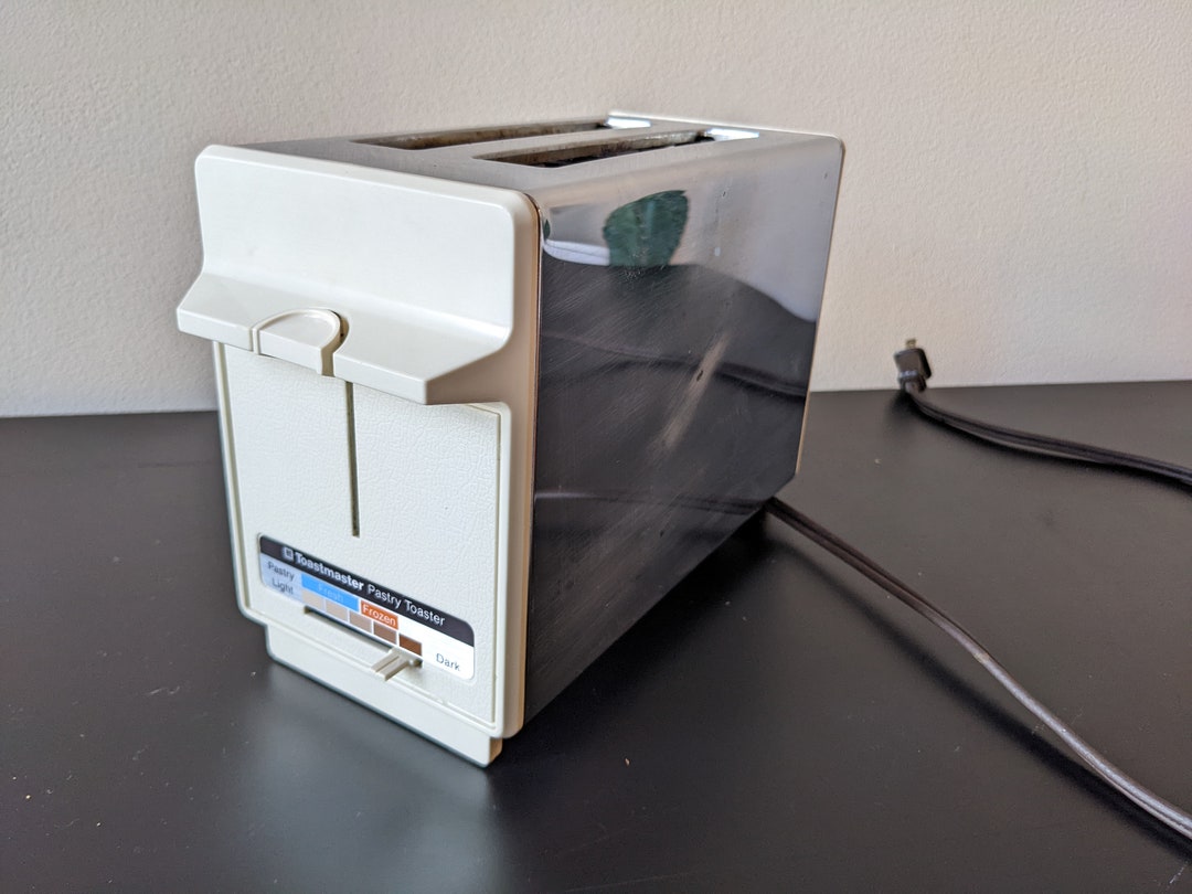 1980s Toastmaster Vintage Wide Slot Pastry Toaster Model B707 Etsy