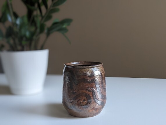Studio Art Pottery | Ceramic Pot or Vase | Signed Pottery