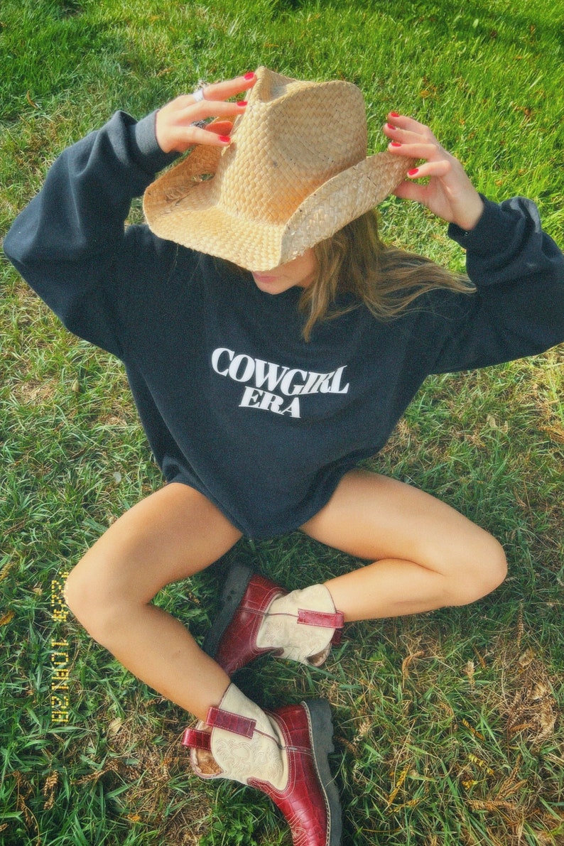 Cowgirl Era Crewneck image 1