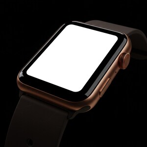 Apple Watch Mockup 02, Modern Watch Mockup, Minimalist Mockup Scene, Watch Mockup PSD, High-Resolution Mockup