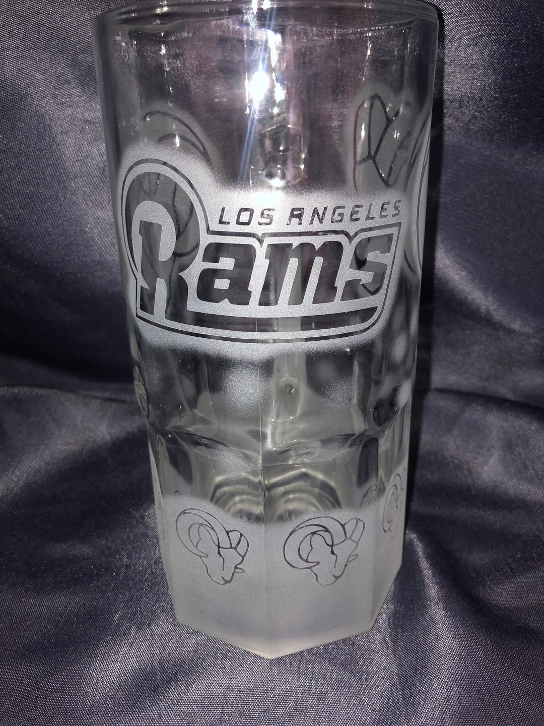 32oz Sports Beer Mug With los ANGELES Rams Logo Etsy