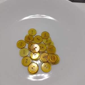 Vintage Apple Juice Bakelite Buttons (sold in groups of 5)