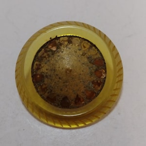 Vintage Apple Juice Bakelite Button