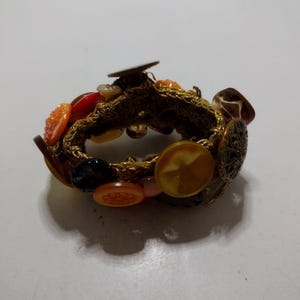 Vintage Button Bracelet
