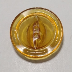 Medium Vintage Apple Juice Bakelite Button