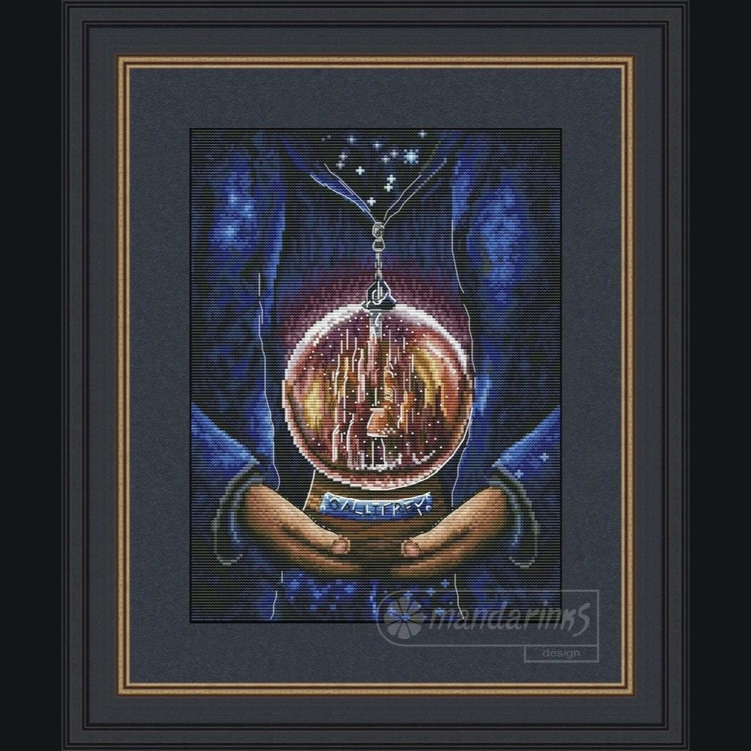 Gallifrey Digital Cross Stitch Pattern DMC Chart Embroidery Instant ...