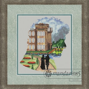 Pride and Prejudice 1995 Digital Cross Stitch Pattern DMC Chart Embroidery Instant Download