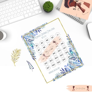 Winter Saving Challenge, Savings Tracker