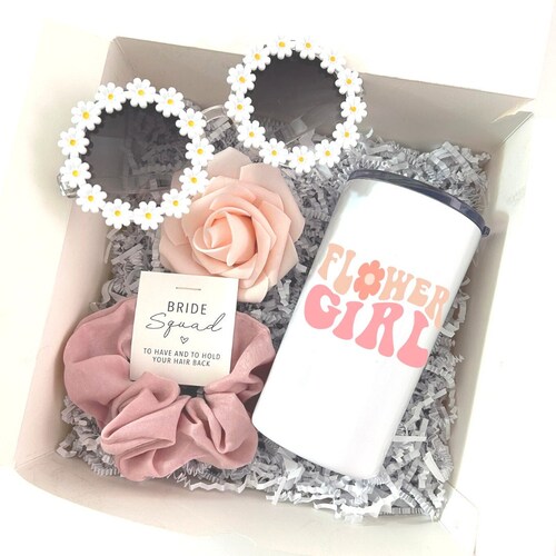 Flower Girl Proposal Gift Box Will You Be My Flower Girl Etsy
