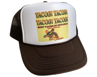 Reno 911 Hat Snapback Tacos Tacos Adjustable Cap | TV Terry Reno 911 Trucker Hat