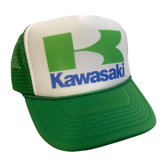 Kawasaki Hat Snapback Adjustable Cap | Vintage Gre