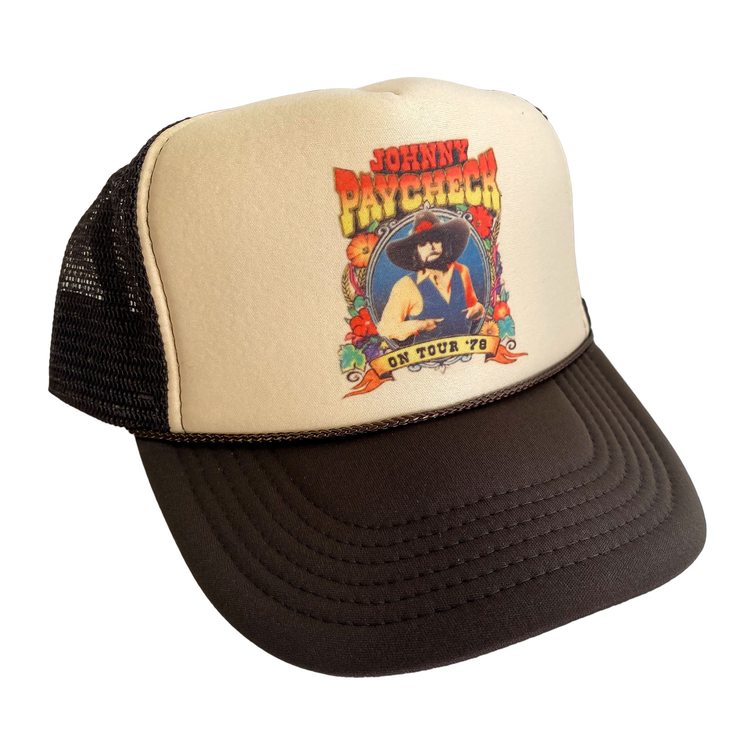 Johnny Paycheck Hat Adjustable Unisex Snapback Hat Johnny Paycheck