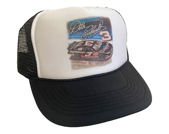 Dale Earnhardt Hat Snapback verstelbare pet | Vintage zwarte Goodwrench Dale Earnhardt Nascar Trucker hoed