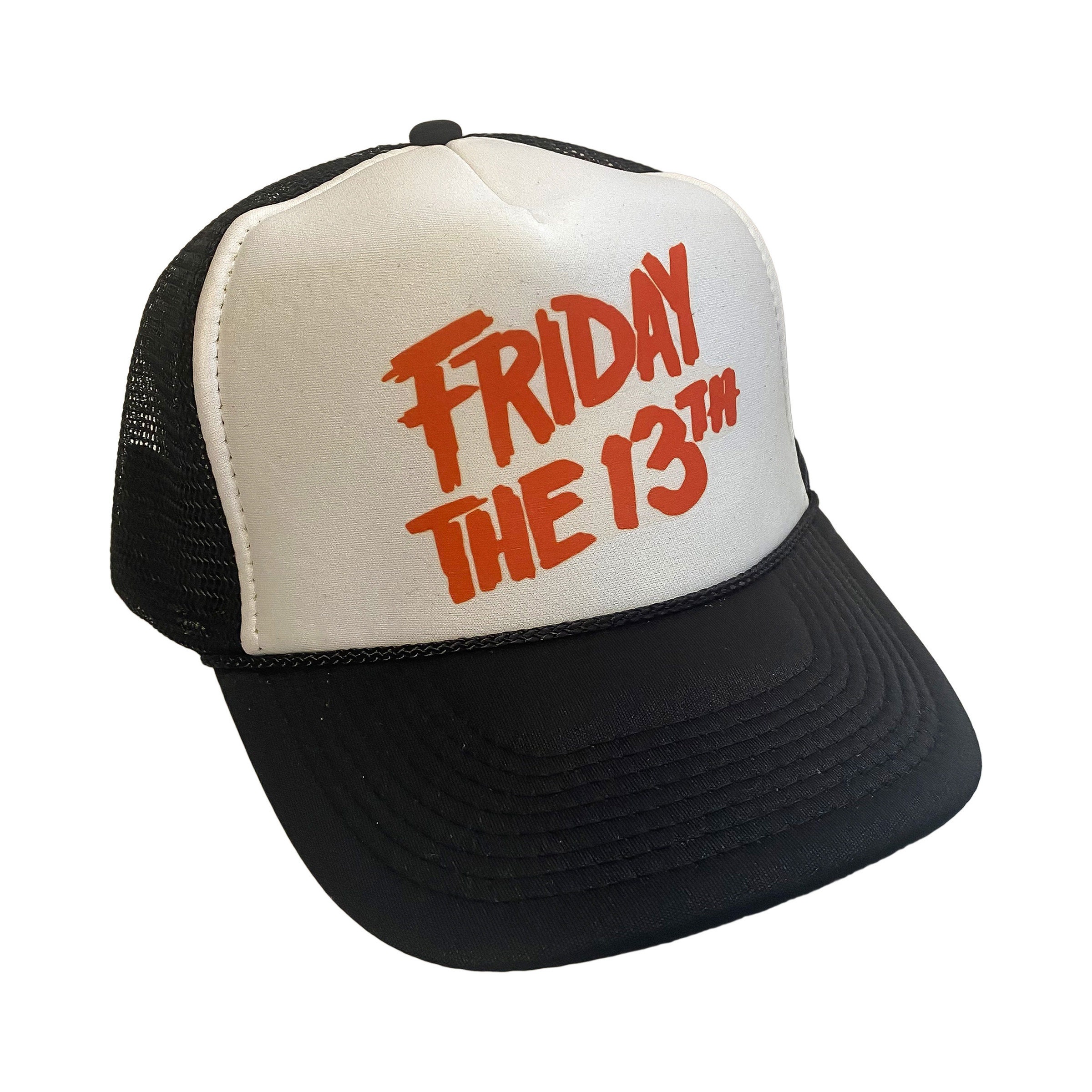 Friday the 13th Hat Snapback Adjustable Cap Vintage Black Movie