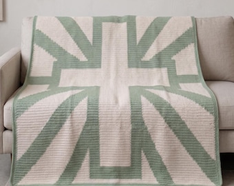 Radiant Cross Crochet Blanket Pattern | Mosaic Crochet Throw | Christian Afghan PDF | Cross Blanket Pattern