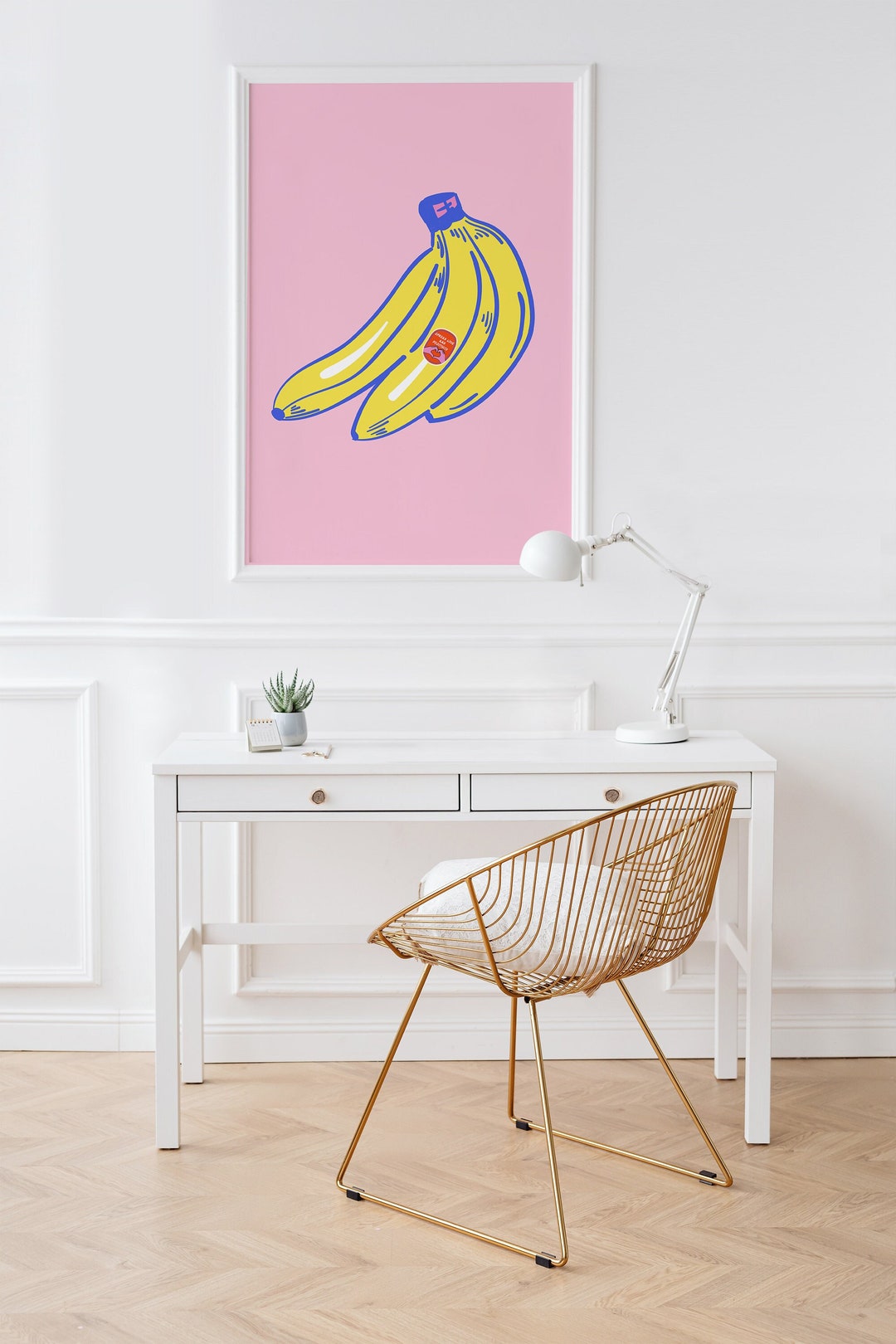 Banana Wall Art Digital Print Fruit Wall Art Pop Art Etsy