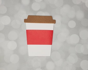 Love coffee cup gift card holder