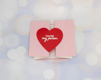 Galentine's Card, You're My Person Card