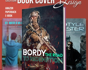 Book Cover | Book Cover Design | Book Cover Art | Paperback Book Cover | Custom Book Cover | Amazon Kindle KDP | e-Book Cover Design