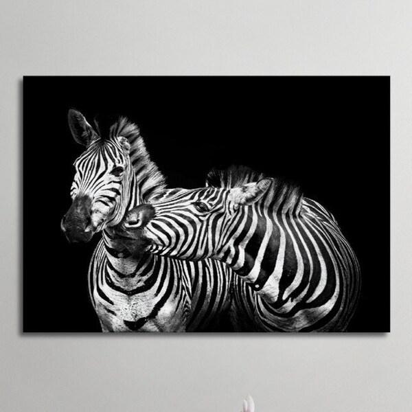 Zebra Canvas Etsy