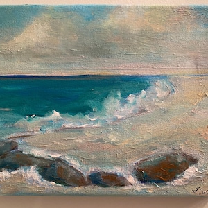 Coastal Painting 8” by 10”