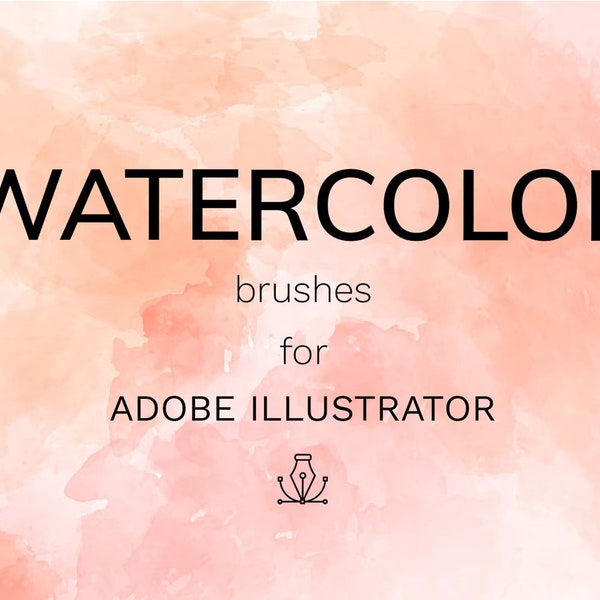 Watercolor Brush for Adobe Illustrator