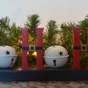 Melrose International Ho Ho Ho Tabletop Sentiment Sign (Set of 2)