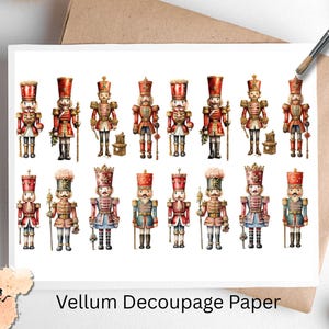 Nutcracker 1, One Sheet Rice Paper US Letter Size