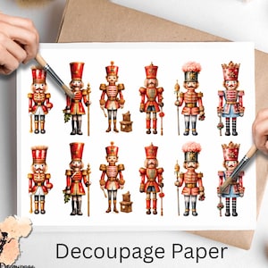 Nutcracker 1, One Sheet Rice Paper US Letter Size