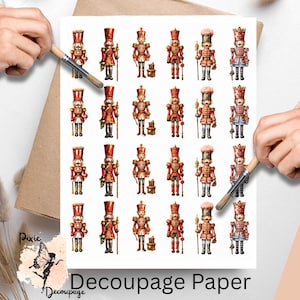 Nutcracker 2, One Sheet Rice Paper US Letter Size